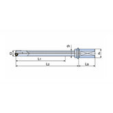 Standard Gundrill Holder  TRGD - Big-tools Industrial Supply Tools for Metal Cutting